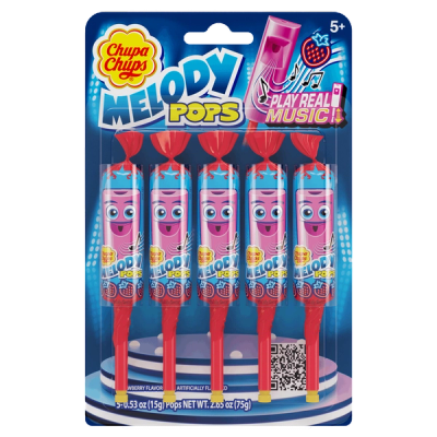 Melody Pops Strawberry Blister